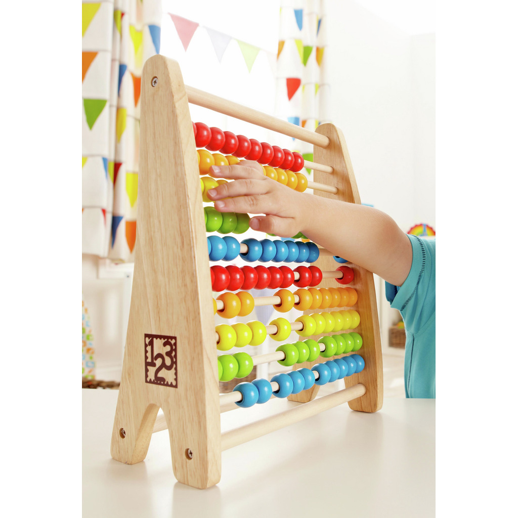 Abaque boulier de perles arc-en-ciel Abaque boulier de perles arc-en-ciel