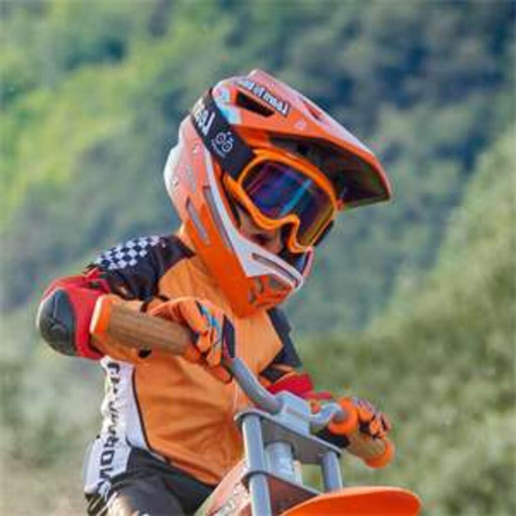 Casque de protection pour draisienne moto cross Casque de protection pour draisienne moto cross