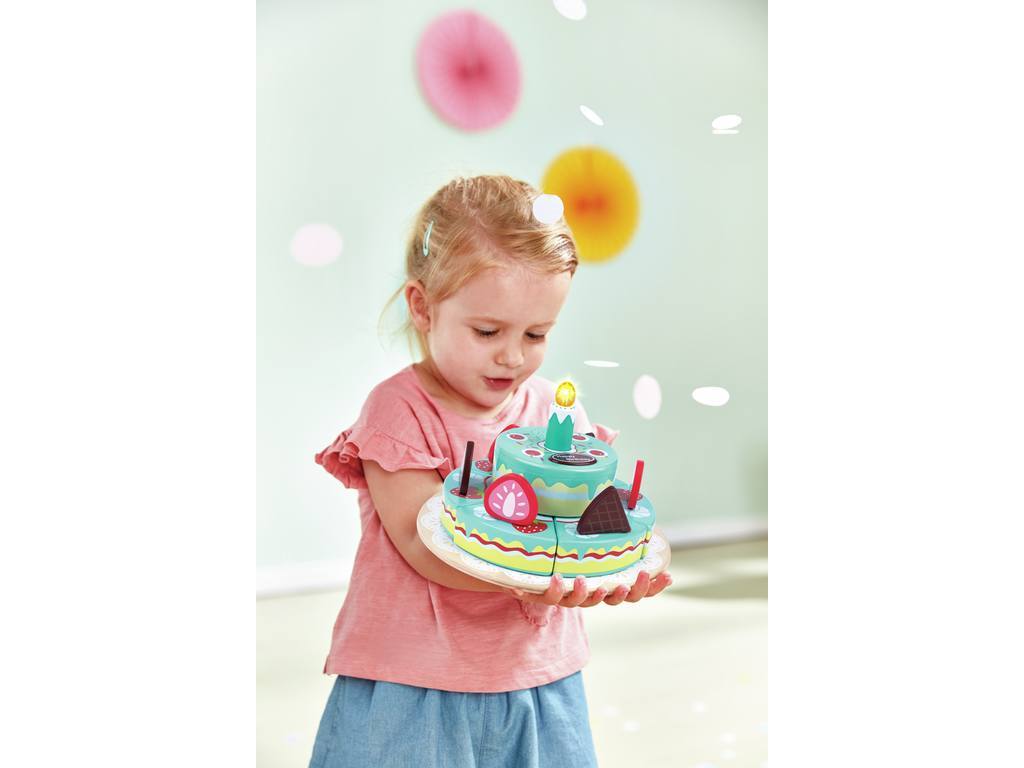 Gâteau d'anniversaire interactif