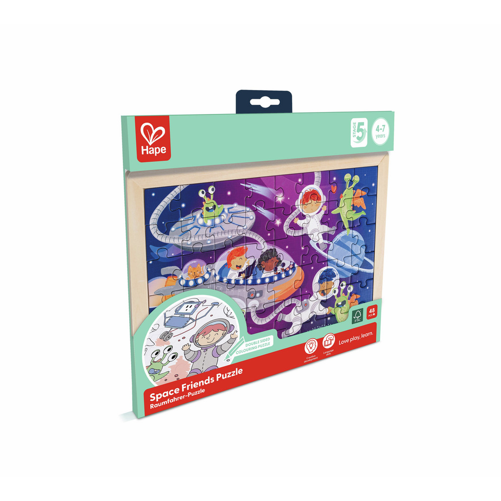 Puzzle découverte de l'espace 2 en 1 Puzzle découverte de l'espace 2 en 1