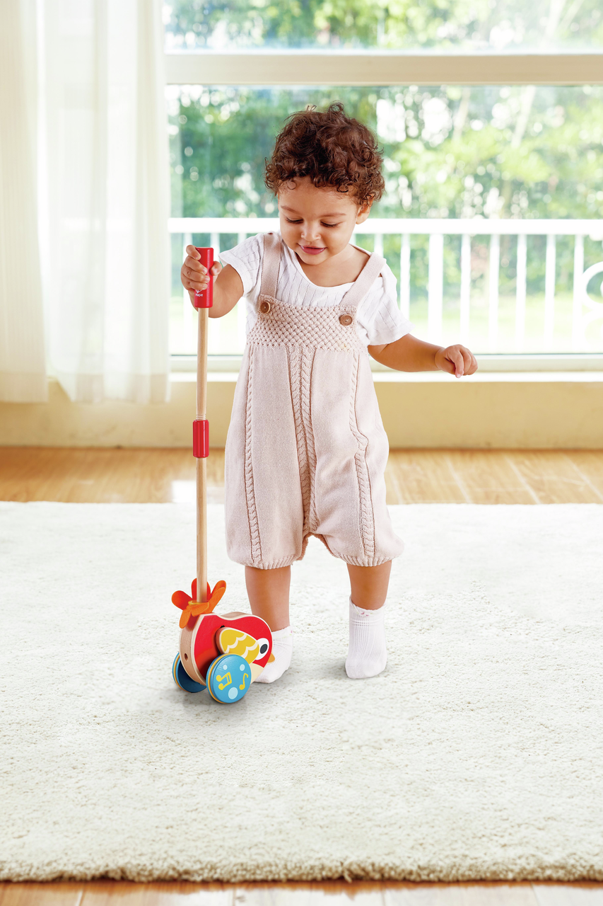 Oiseau Lilly musical à pousser