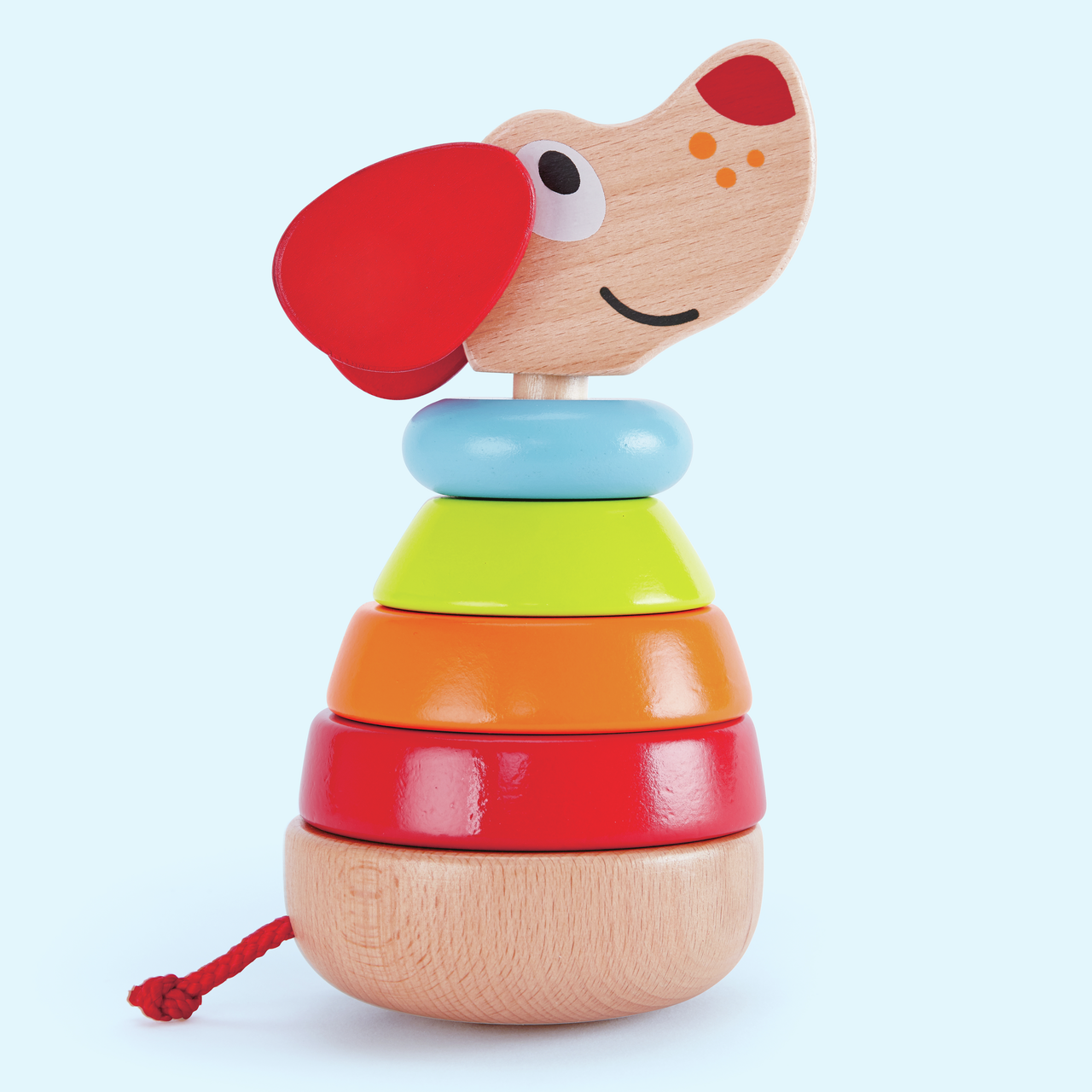 Chien Puppy arc-en-ciel à empiler Chien Puppy arc-en-ciel à empiler