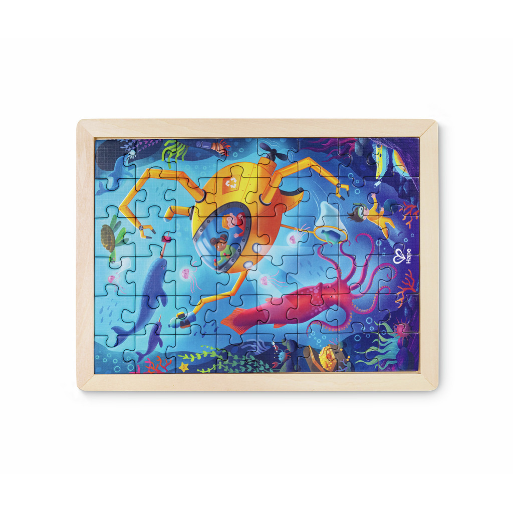 Puzzle sauvetage des océans 2 en 1 Puzzle sauvetage des océans 2 en 1