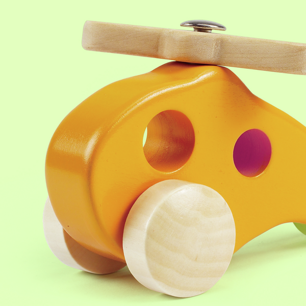 Petit hélicoptère en bois Petit hélicoptère en bois