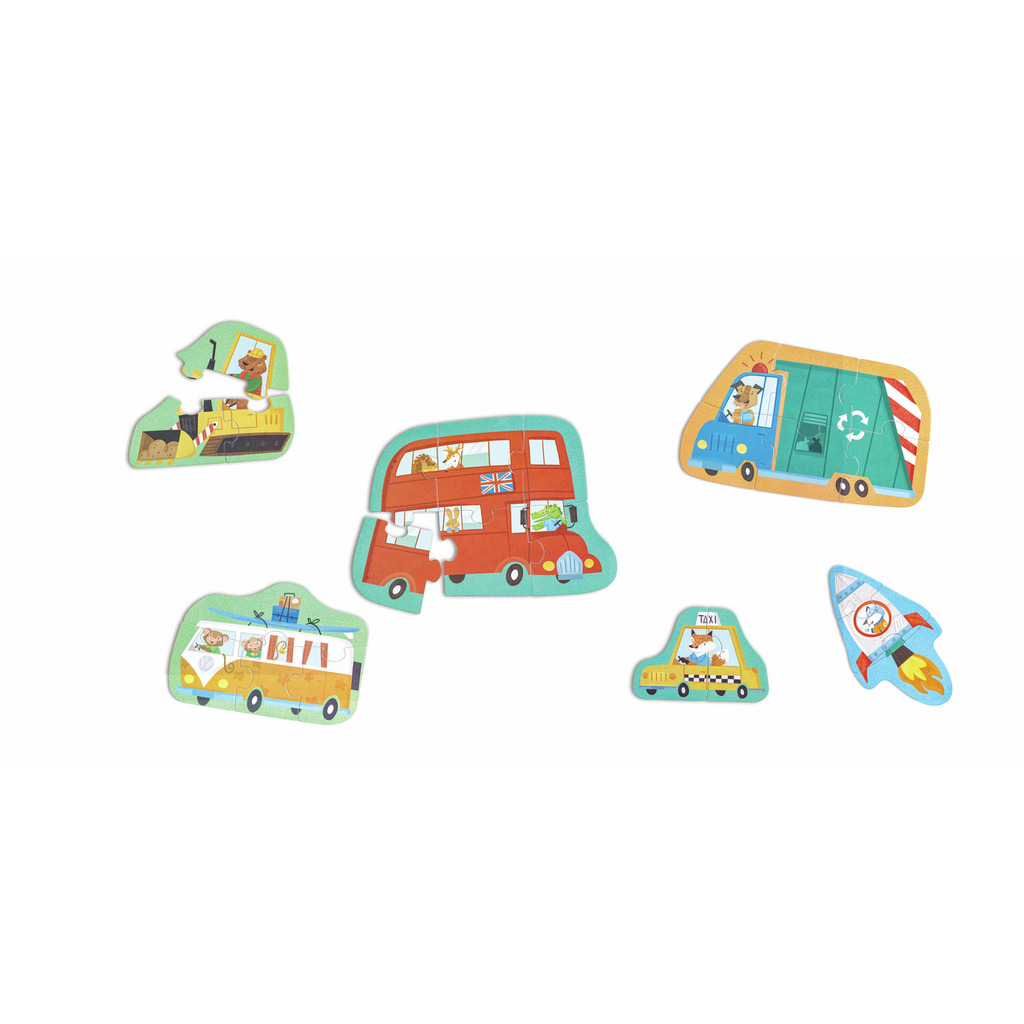 Puzzle - les moyens de transport Puzzle - les moyens de transport