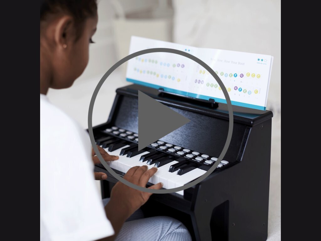 Piano avec apprentissage interactif noir Piano avec apprentissage interactif noir