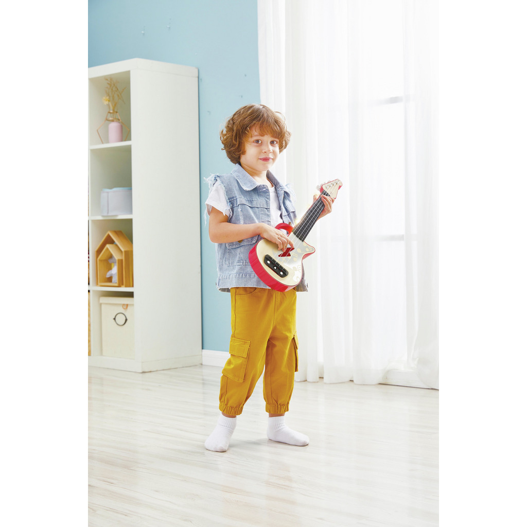 Ukulélé avec apprentissage interactif - rouge Ukulélé avec apprentissage interactif - rouge