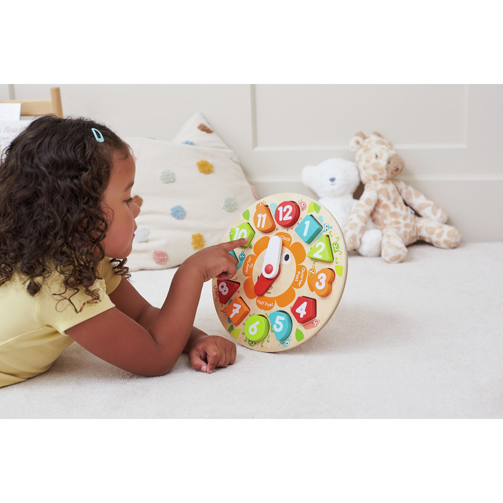 Puzzle à grosses pièces horloge Puzzle à grosses pièces horloge