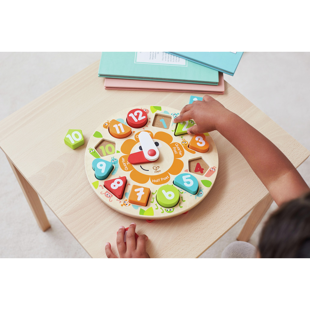 Puzzle à grosses pièces horloge Puzzle à grosses pièces horloge