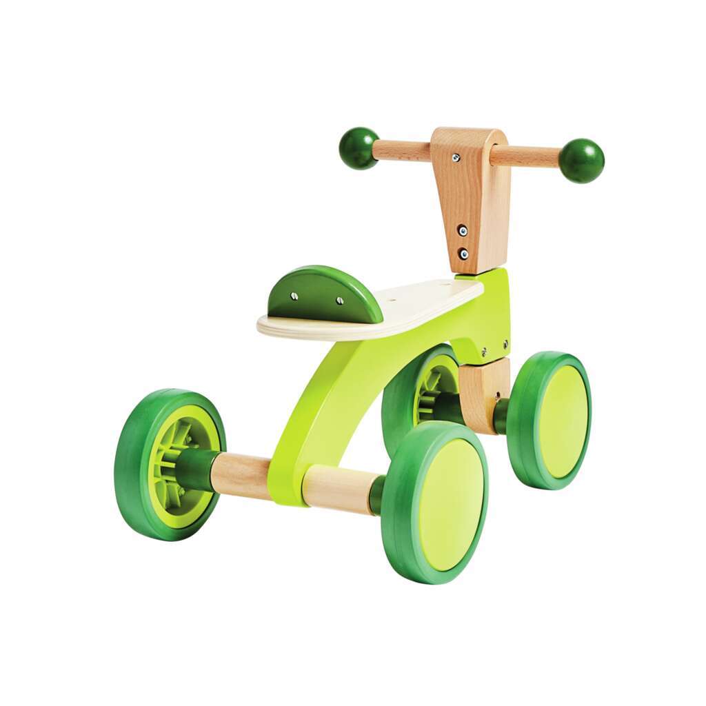 Porteur vert en bois Porteur vert en bois