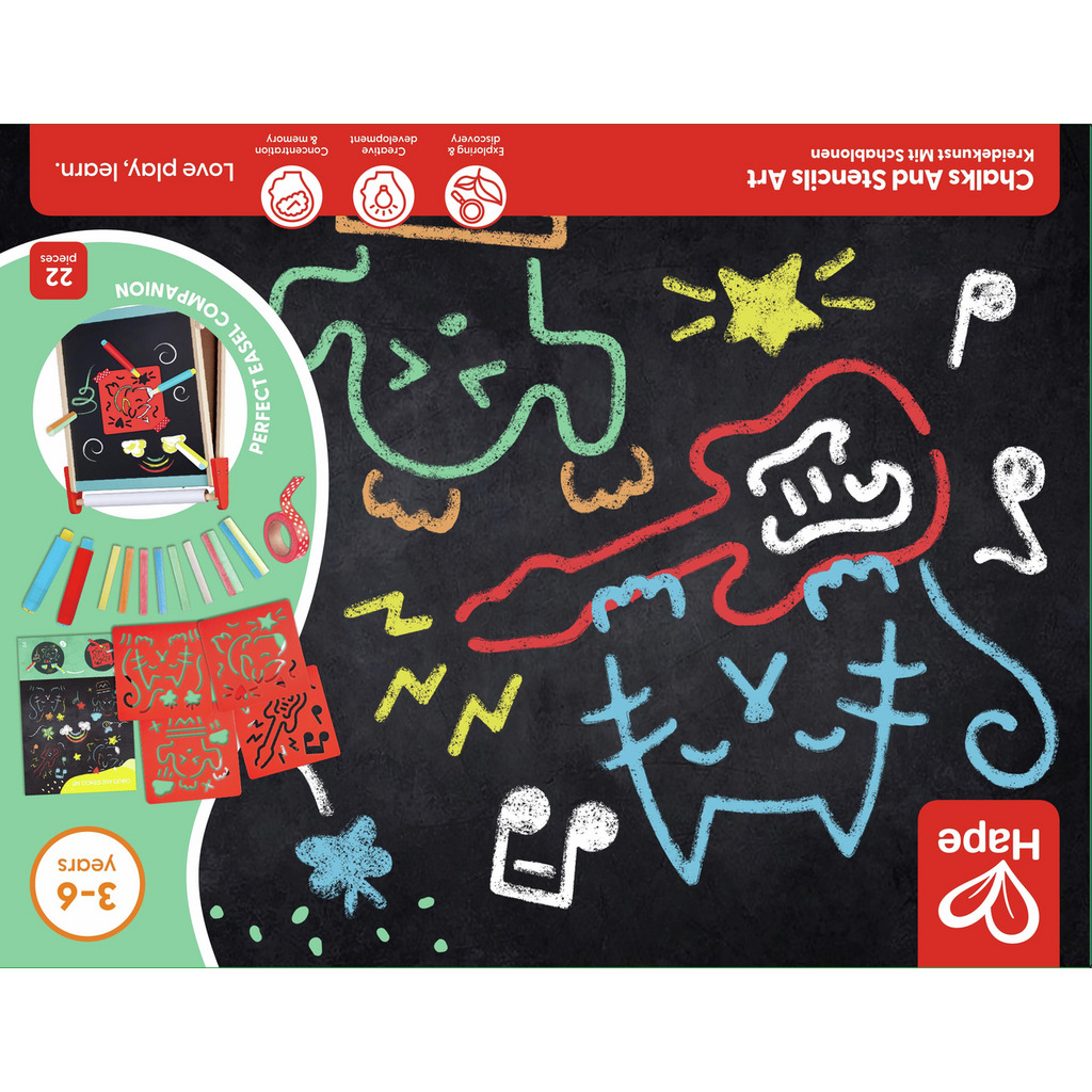 Coffret artistique craies et feutres Coffret artistique craies et feutres