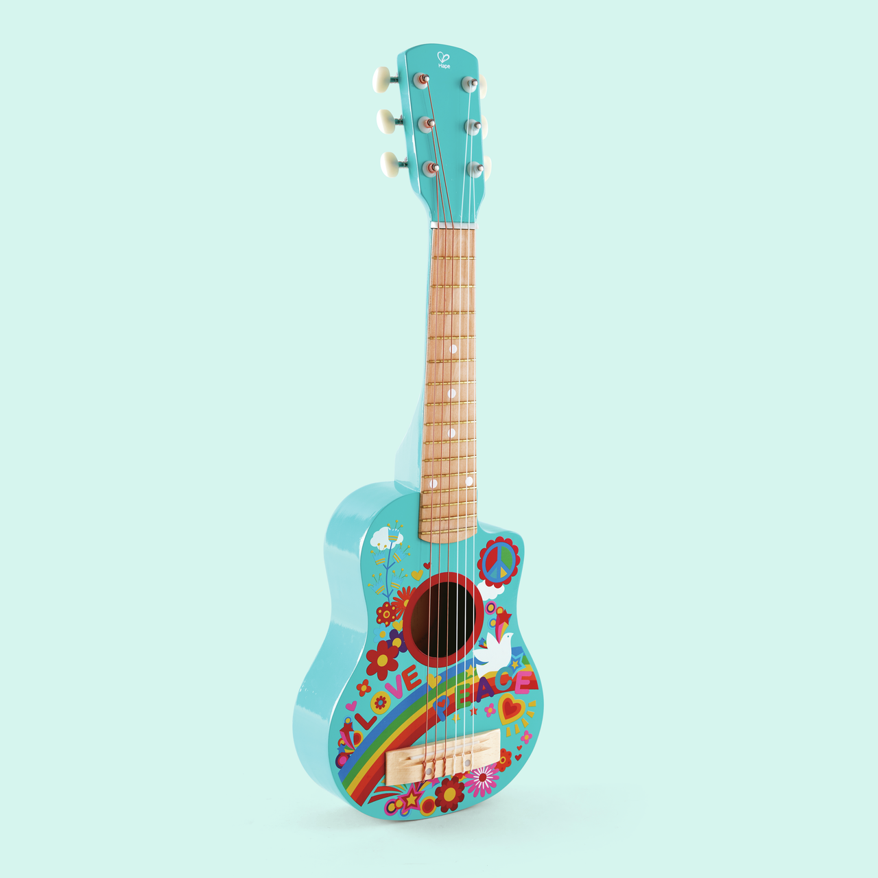 Guitare flower power Guitare flower power