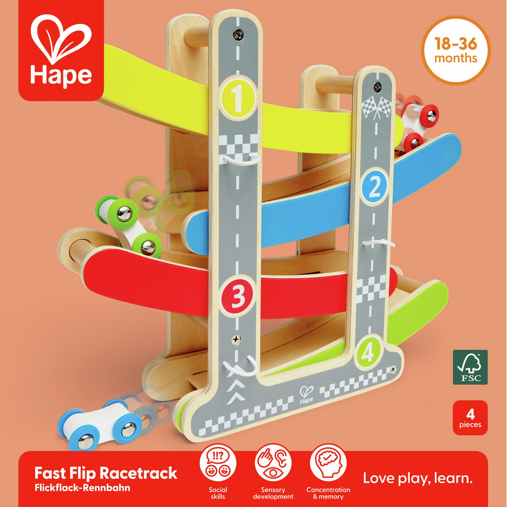 Piste de course éclair Piste de course éclair