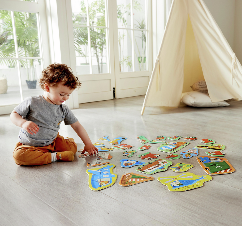 Puzzle - les moyens de transport Puzzle - les moyens de transport