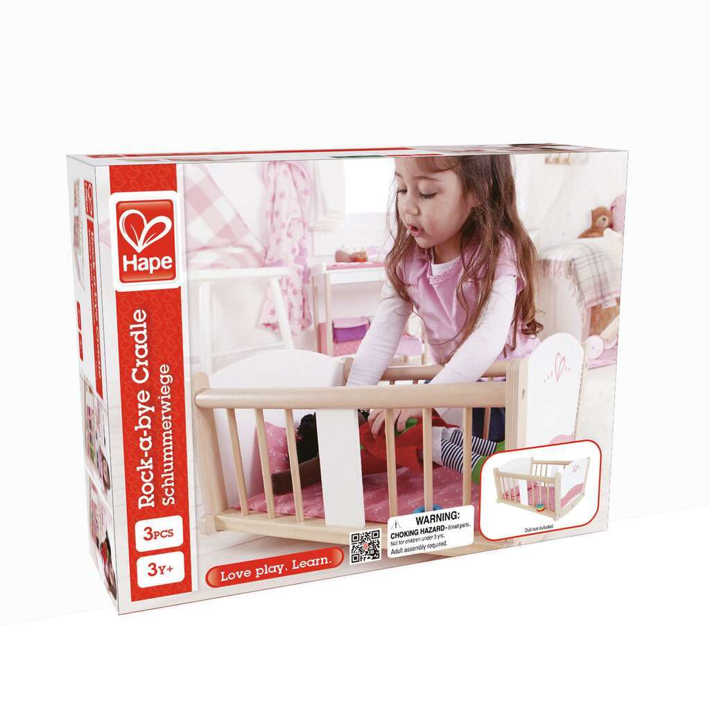 Berceau à bascule en bois Berceau à bascule en bois