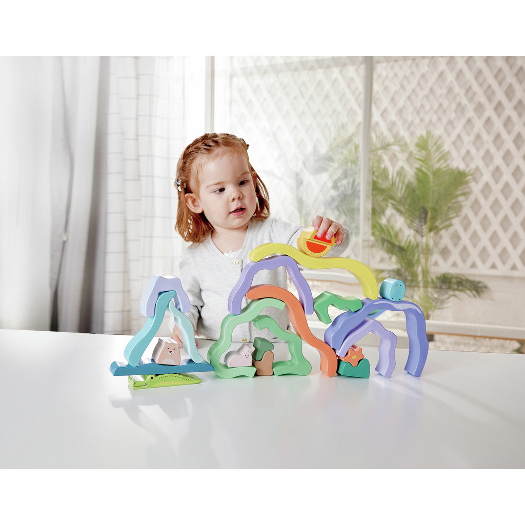 Blocs à empiler – nature et animaux Blocs à empiler – nature et animaux