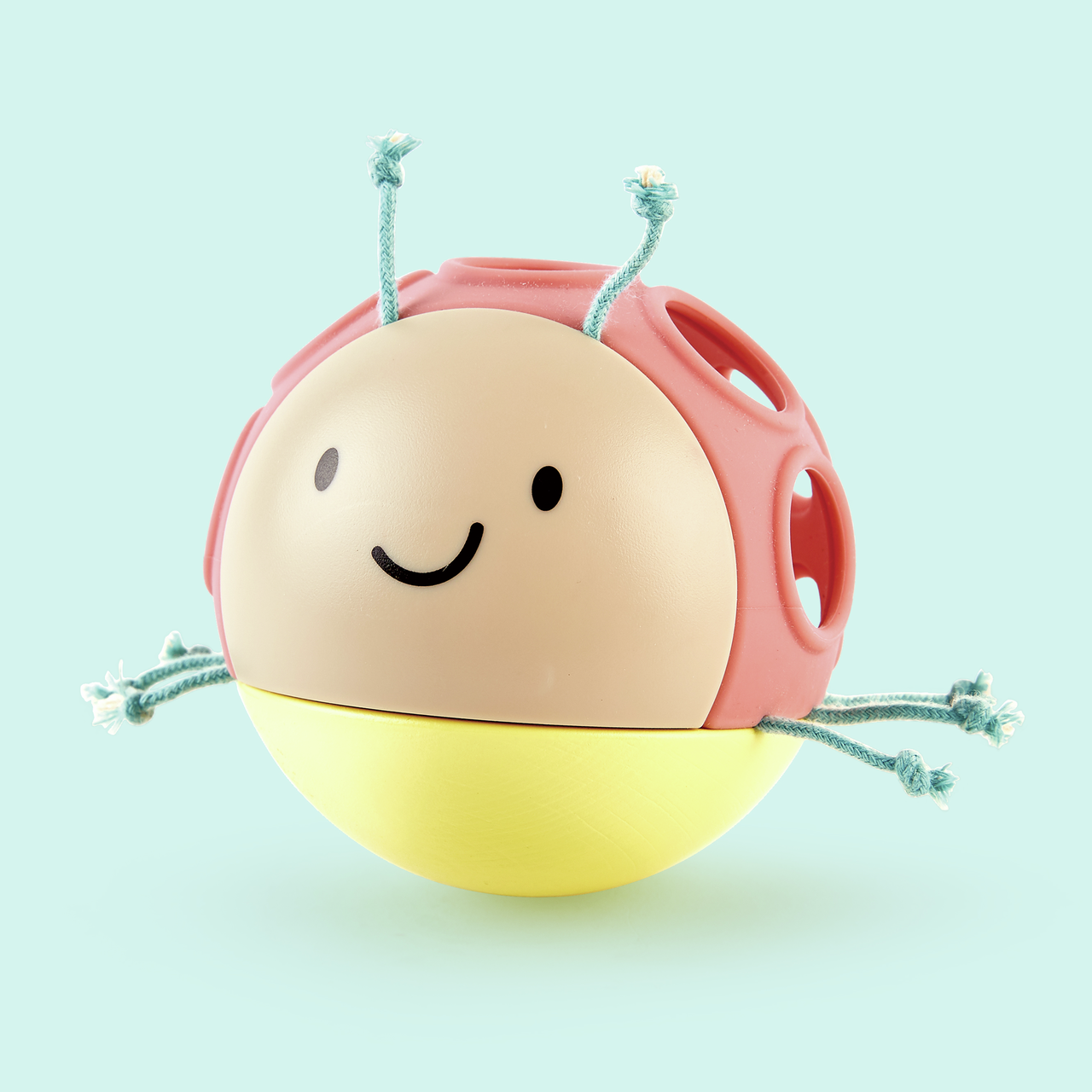 Jouet d'éveil Coccinelle roulante  Jouet d'éveil Coccinelle roulante