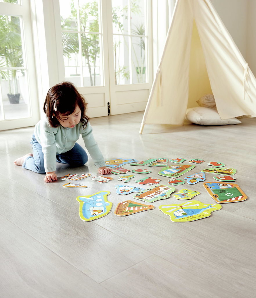 Puzzle - les moyens de transport Puzzle - les moyens de transport