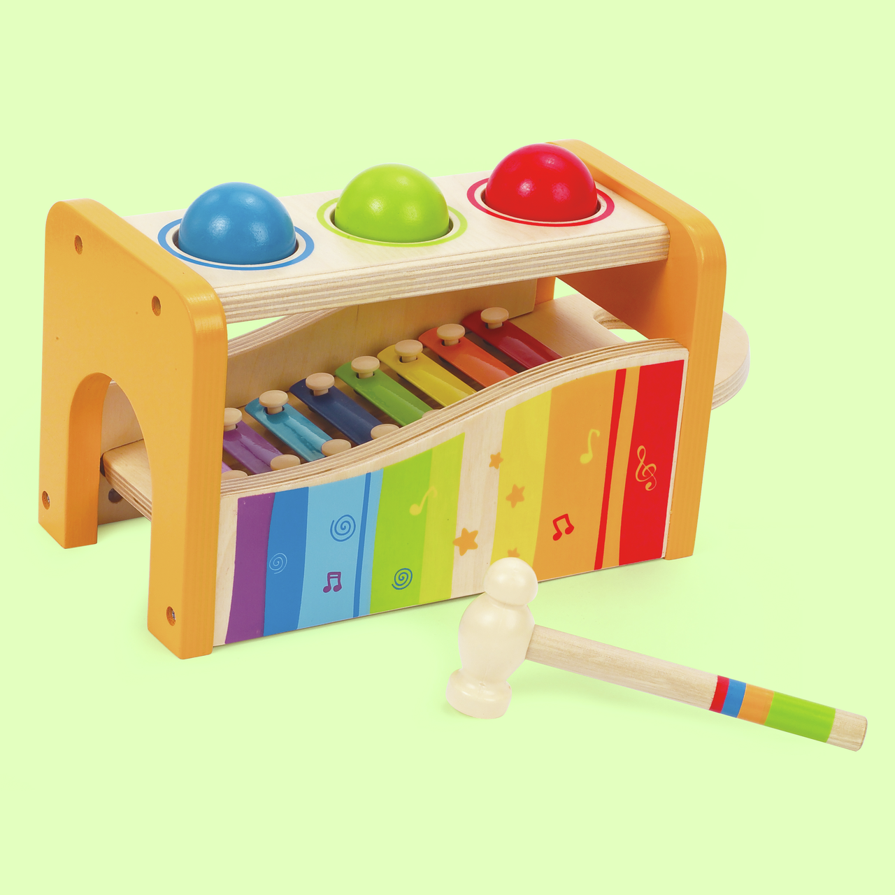 Banc à marteler avec xylophone Banc à marteler avec xylophone