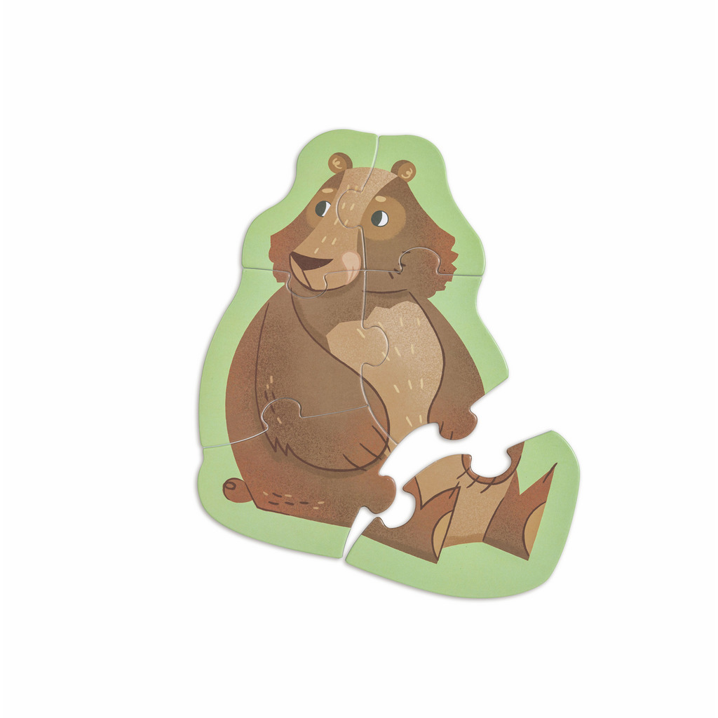 Puzzle - les animaux de la forêt Puzzle - les animaux de la forêt