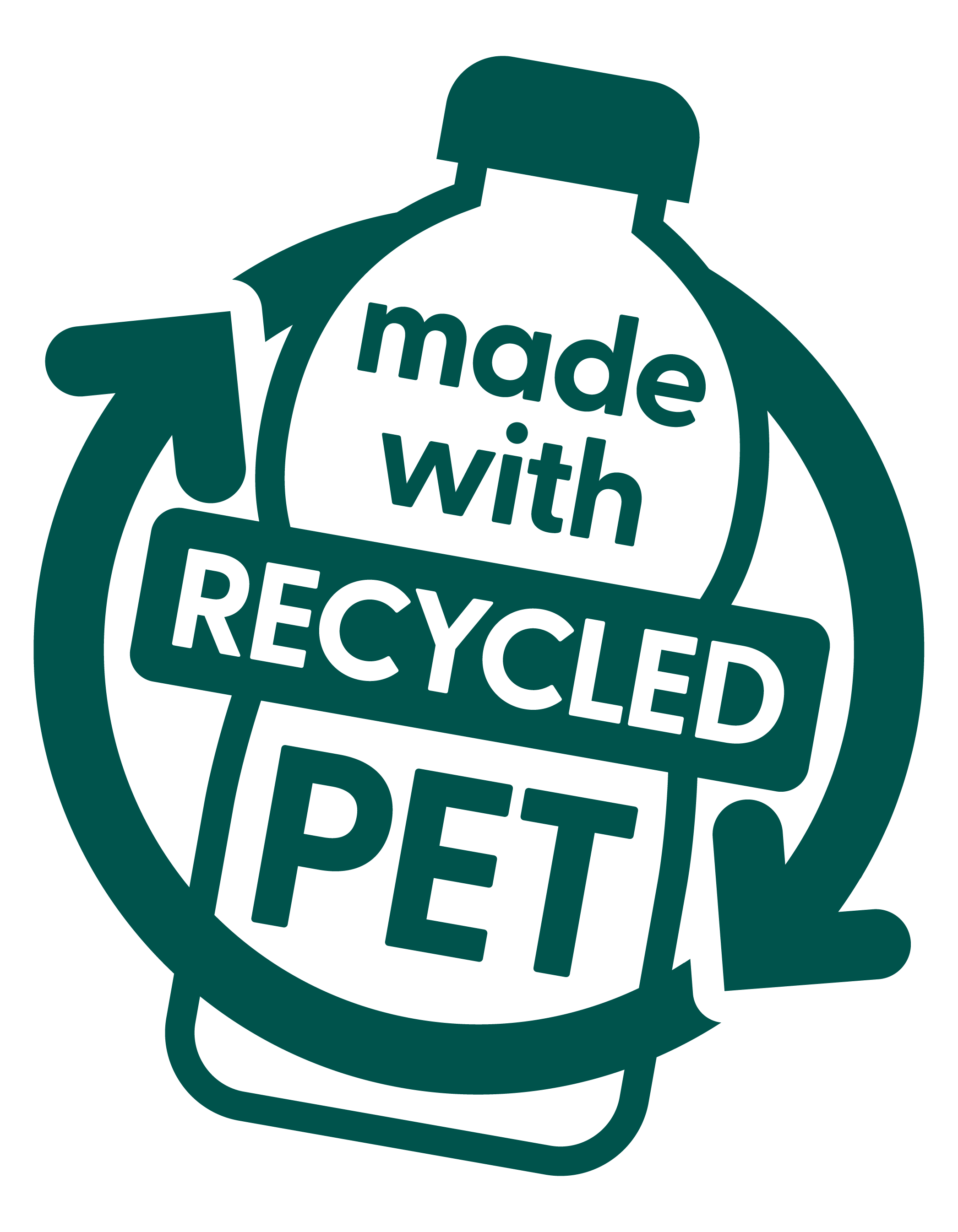 Conçu avec du PET recyclé