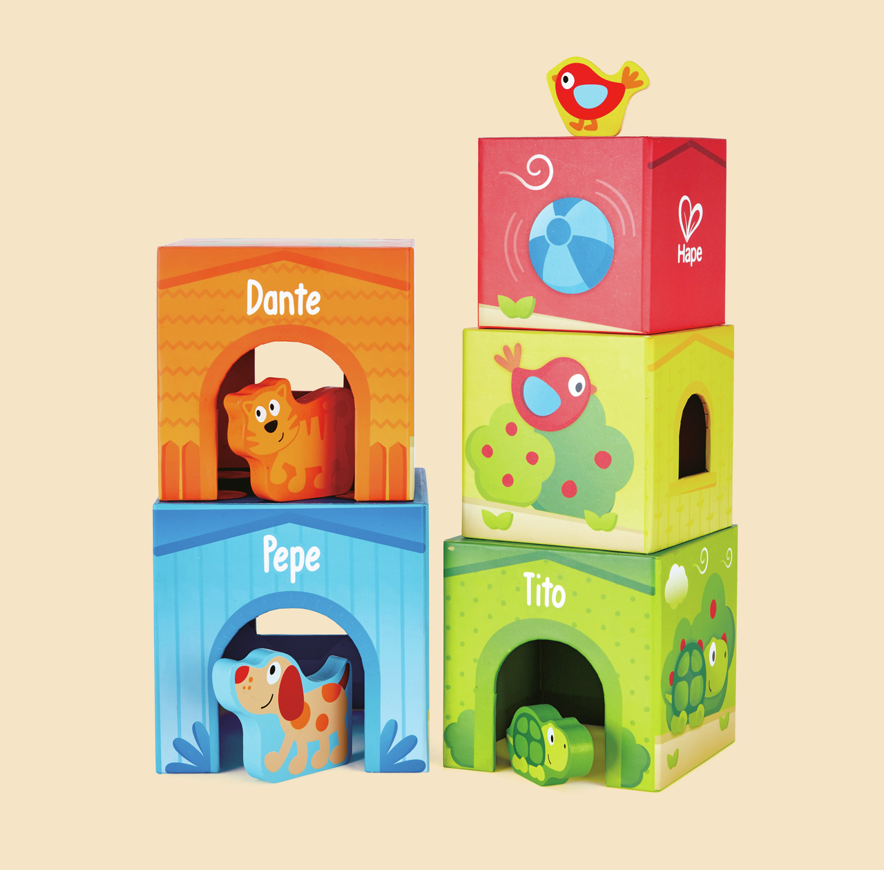 Cubes à empiler Puppy et ses amis Cubes à empiler Puppy et ses amis