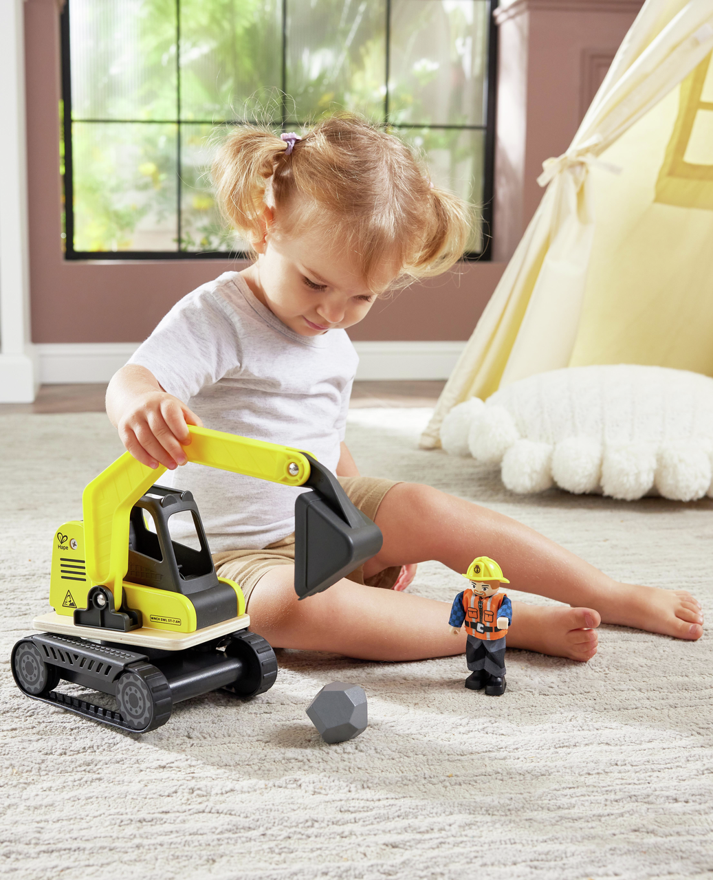 Mes engins de chantier - pelleteuse Mes engins de chantier - pelleteuse