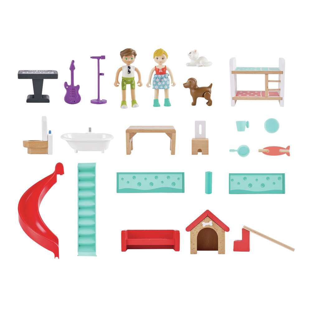 Maison de poupées interactive avec sons Maison de poupées interactive avec sons