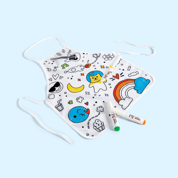 Mon tablier à colorier Mon tablier à colorier