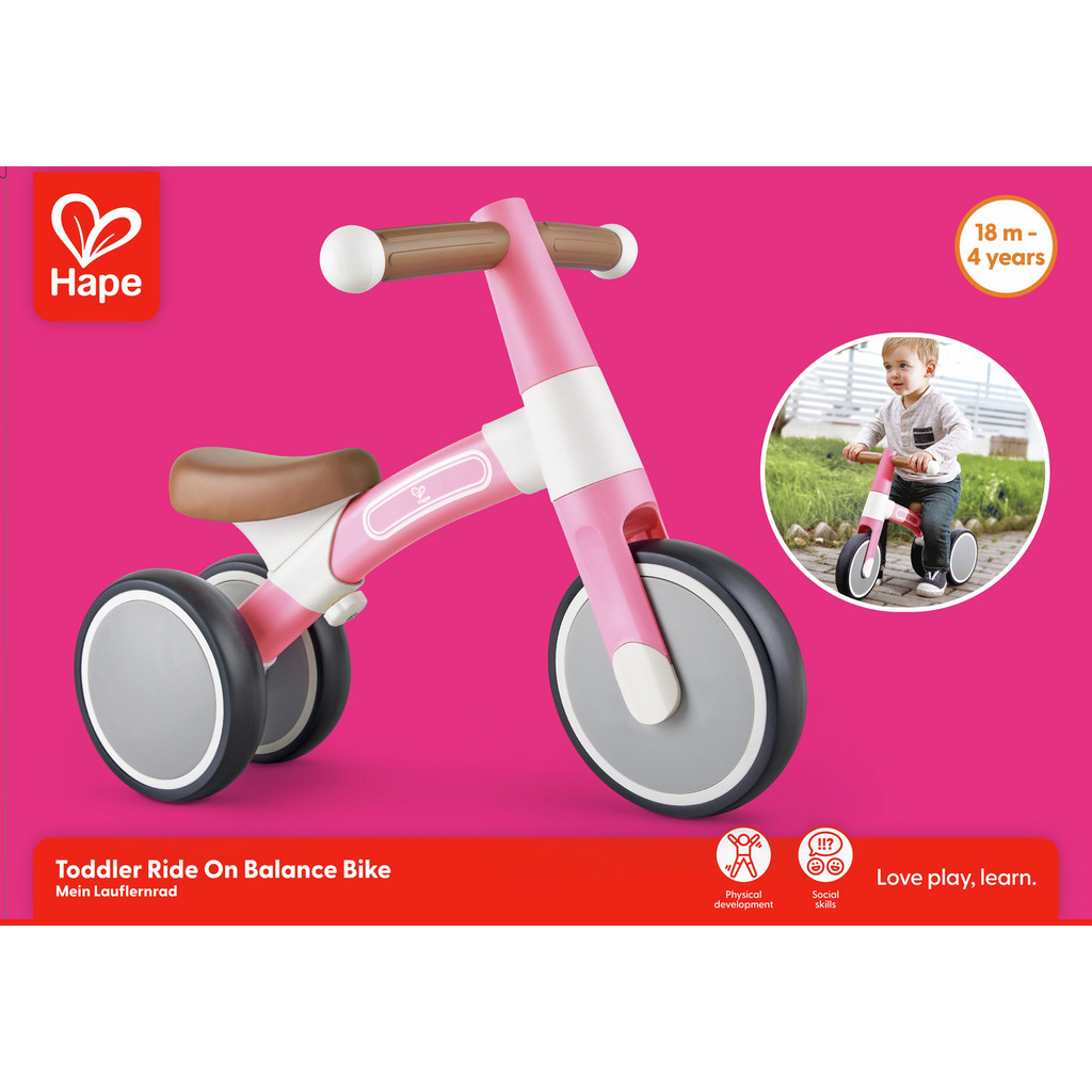 Premier tricycle pastel rose Premier tricycle pastel rose