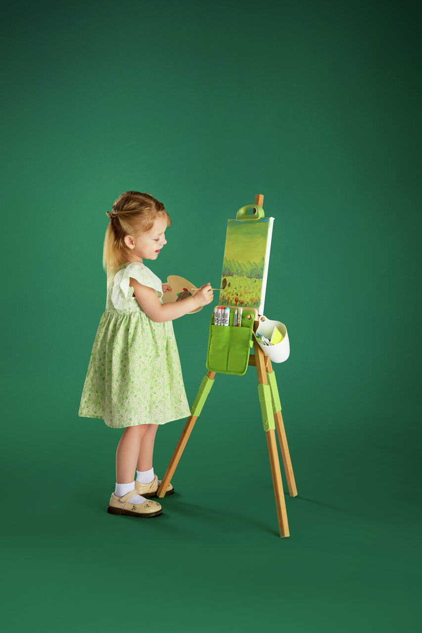 Chevalet portable en bambou Chevalet portable en bambou