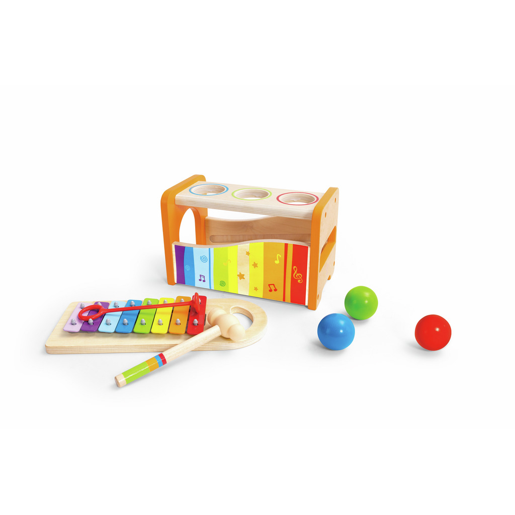 Banc à marteler avec xylophone Banc à marteler avec xylophone