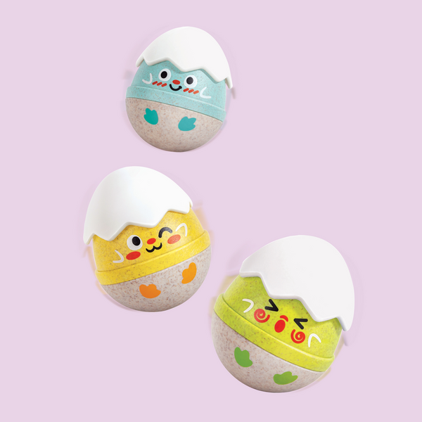 Set de 3 hochets poussins Set de 3 hochets poussins