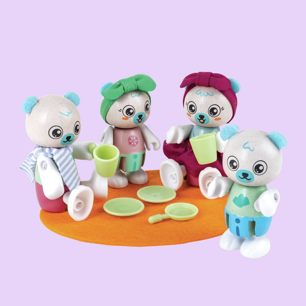 La famille ours polaire La famille ours polaire