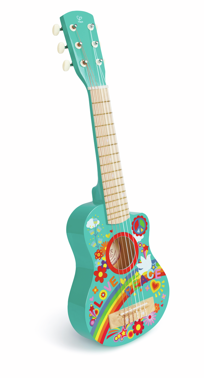 Guitare flower power Guitare flower power