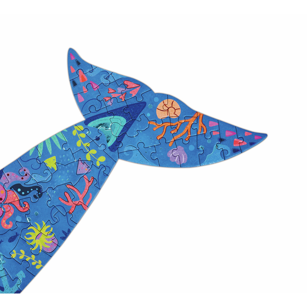 Puzzle géant baleine (200 pcs) Puzzle géant baleine (200 pcs)