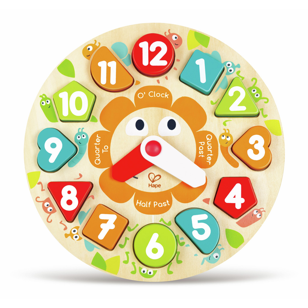 Puzzle à grosses pièces horloge Puzzle à grosses pièces horloge