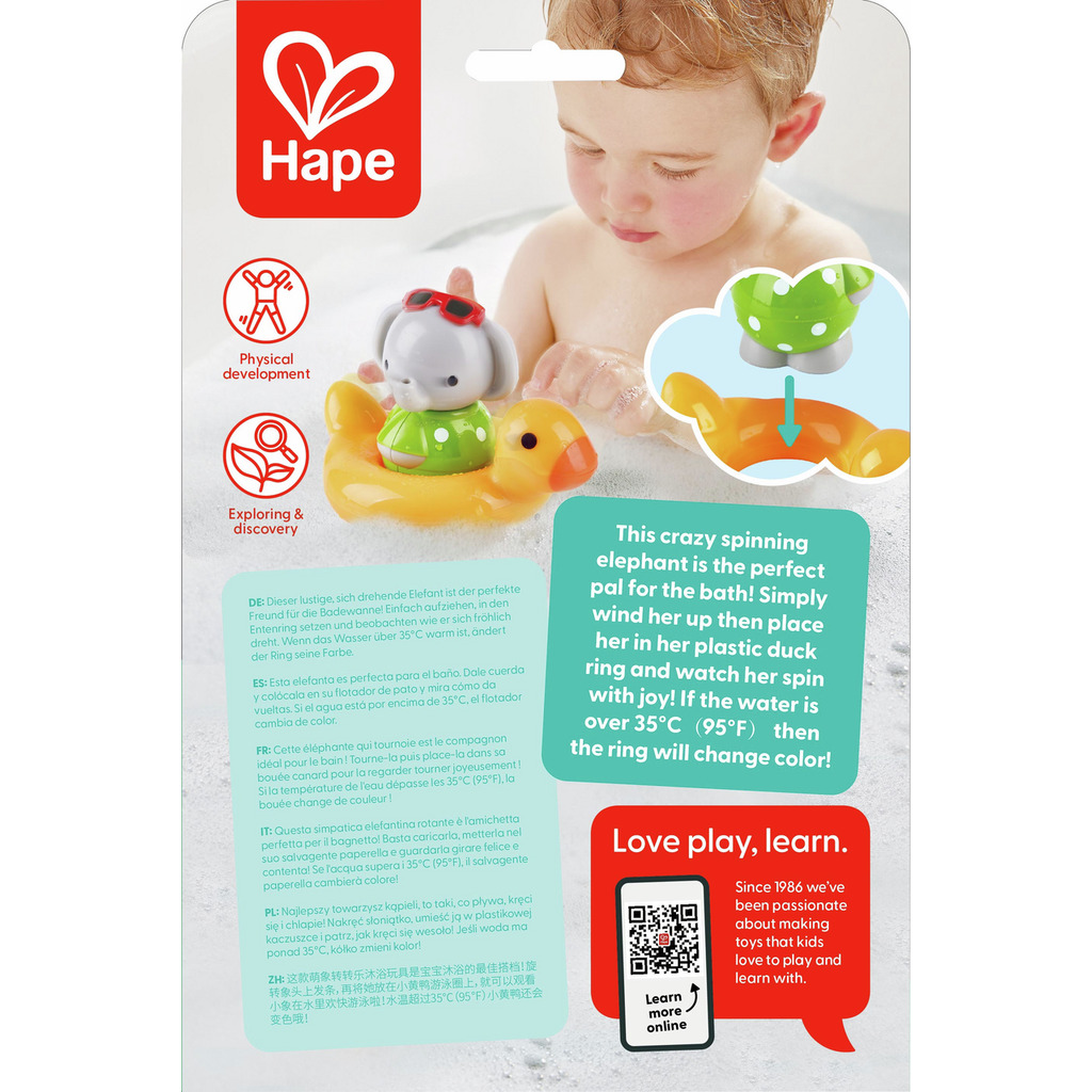 Éléphant nageur et sa bouée Éléphant nageur et sa bouée