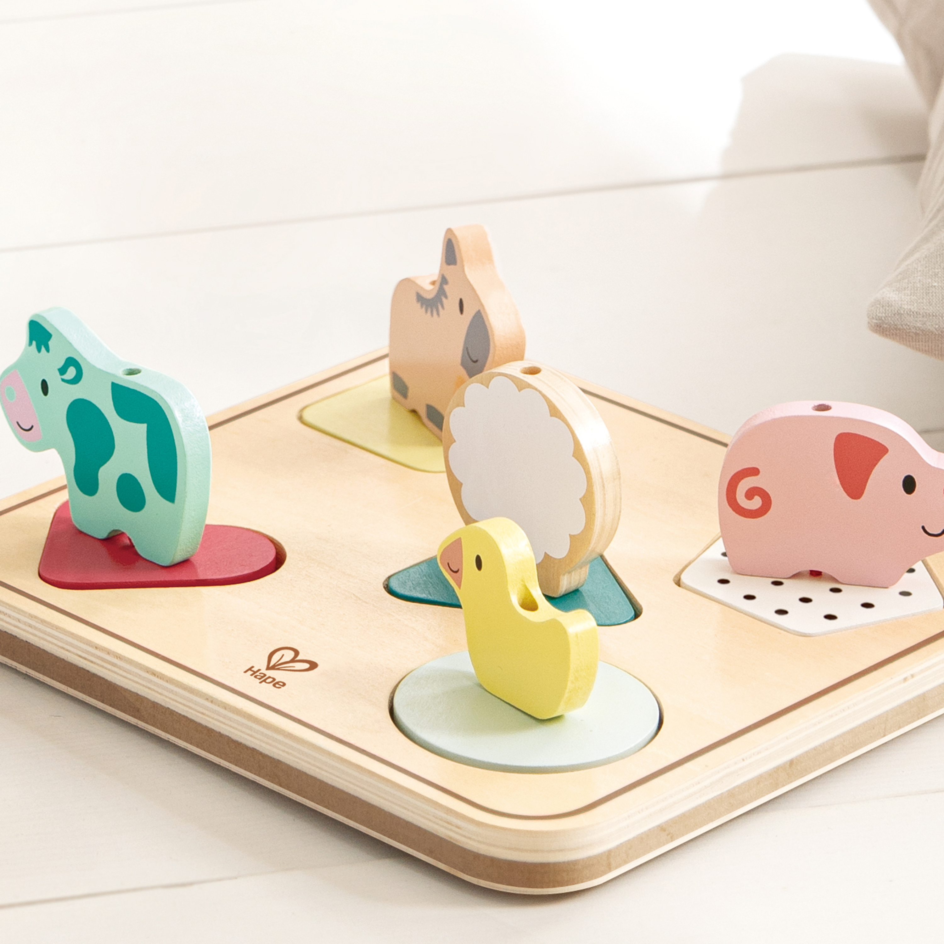 Puzzle sonore animaux de la ferme
