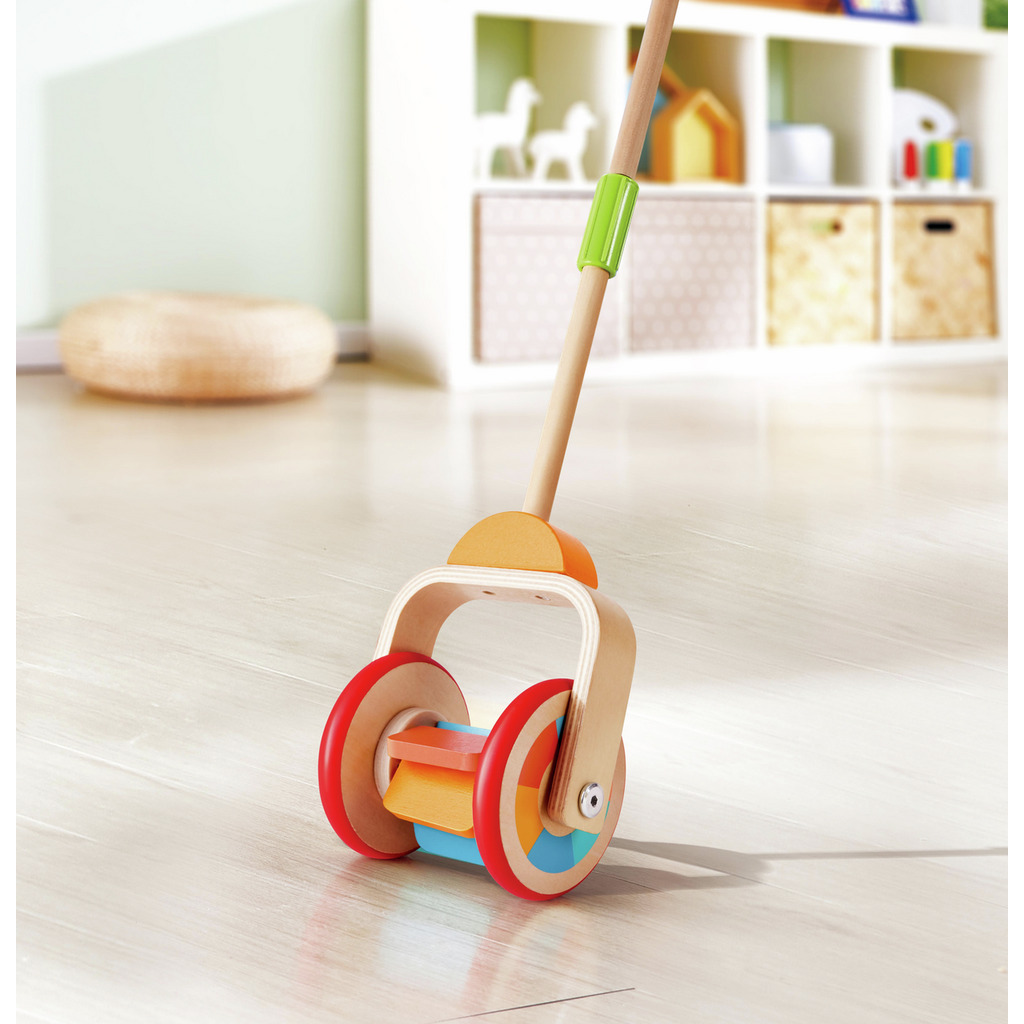 Jouet à pousser arc-en-ciel Jouet à pousser arc-en-ciel