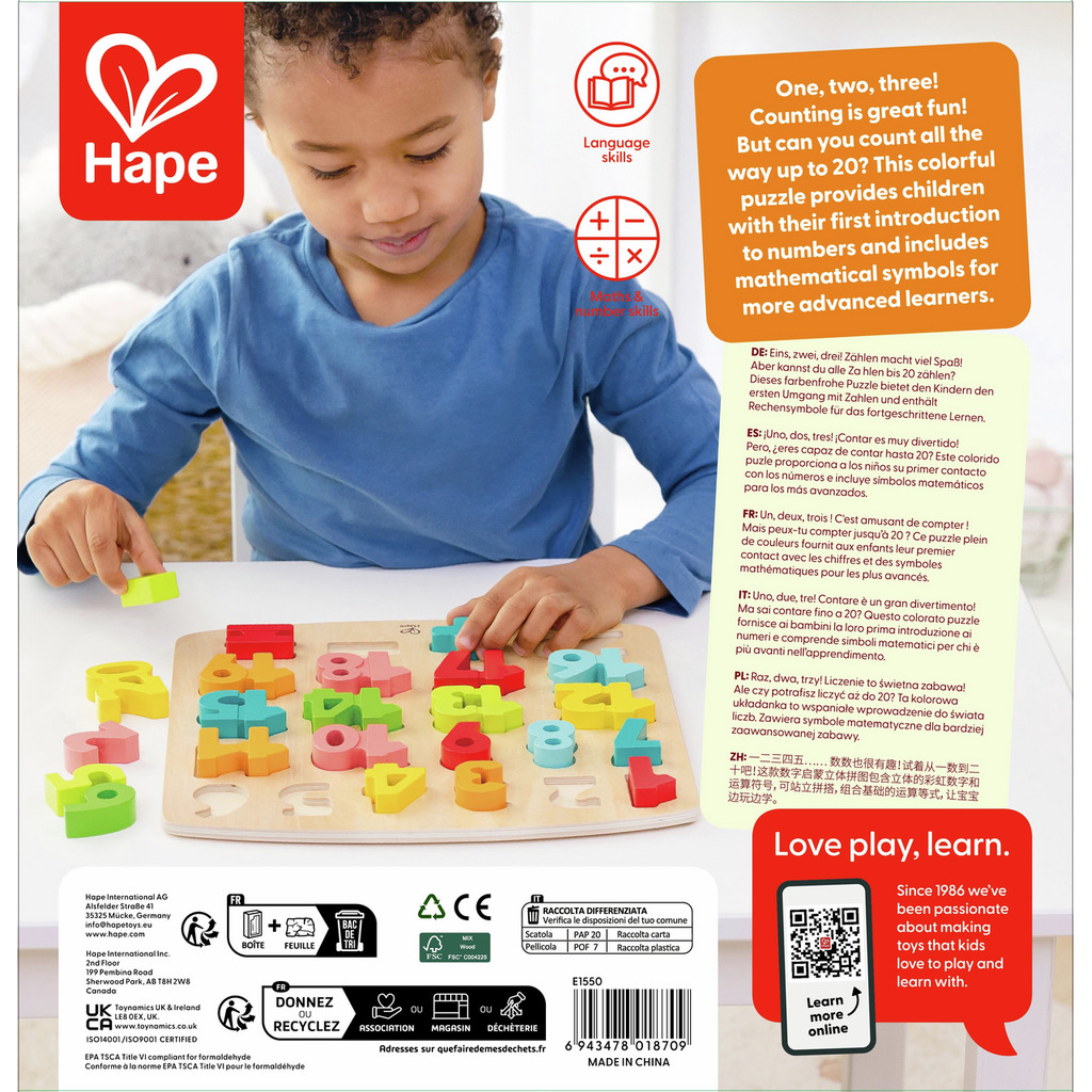 Puzzle à grosses pièces maths Puzzle à grosses pièces maths