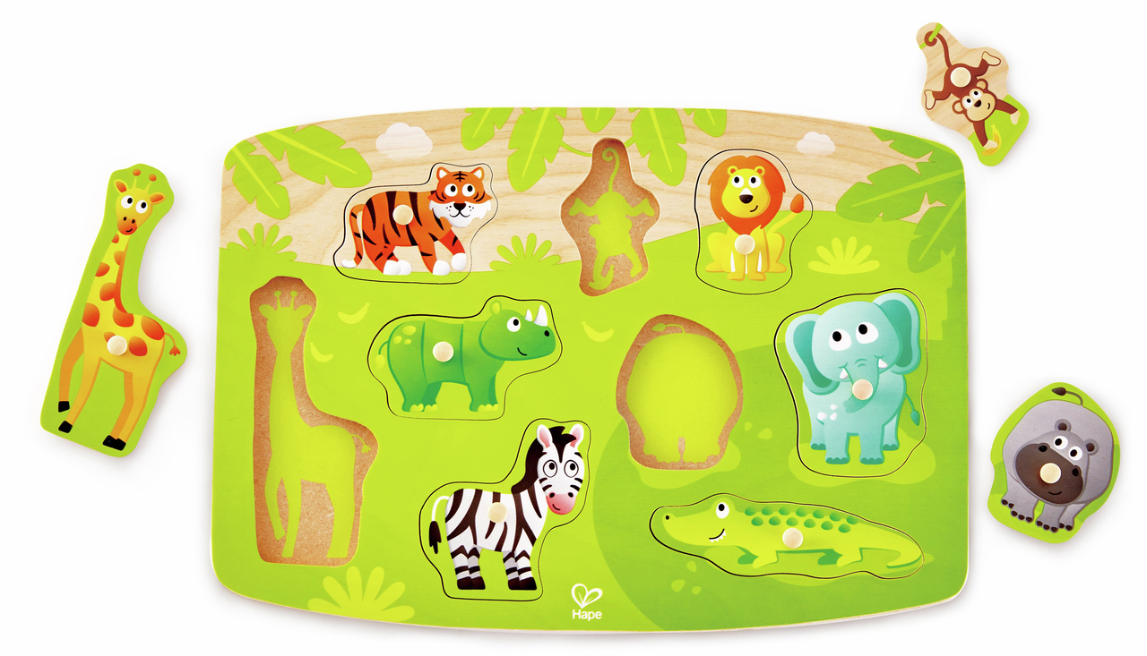 Puzzle à boutons jungle Puzzle à boutons jungle